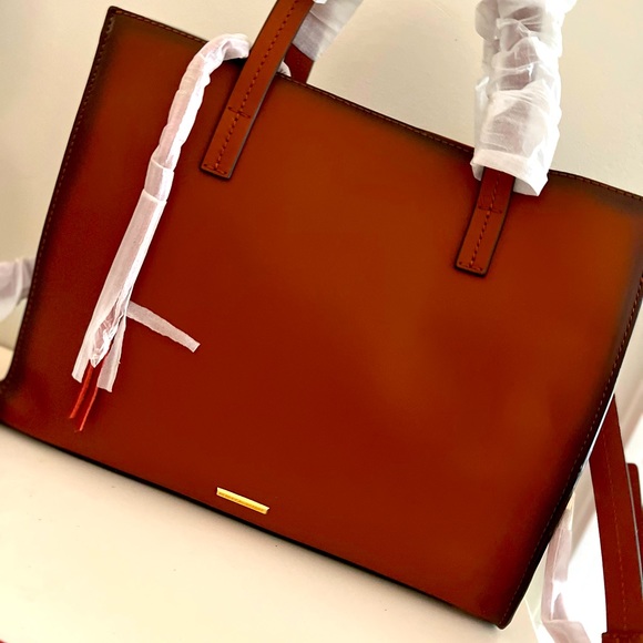 BEAUTIFUL Rebecca Minkoff brown handbag with strap! - Picture 5 of 7